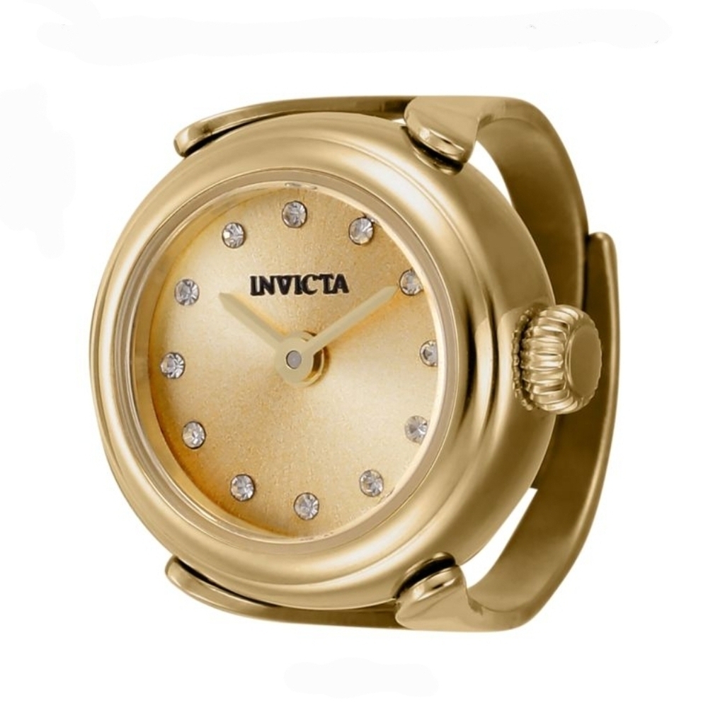 Invicta Gold Women's Ring Watch